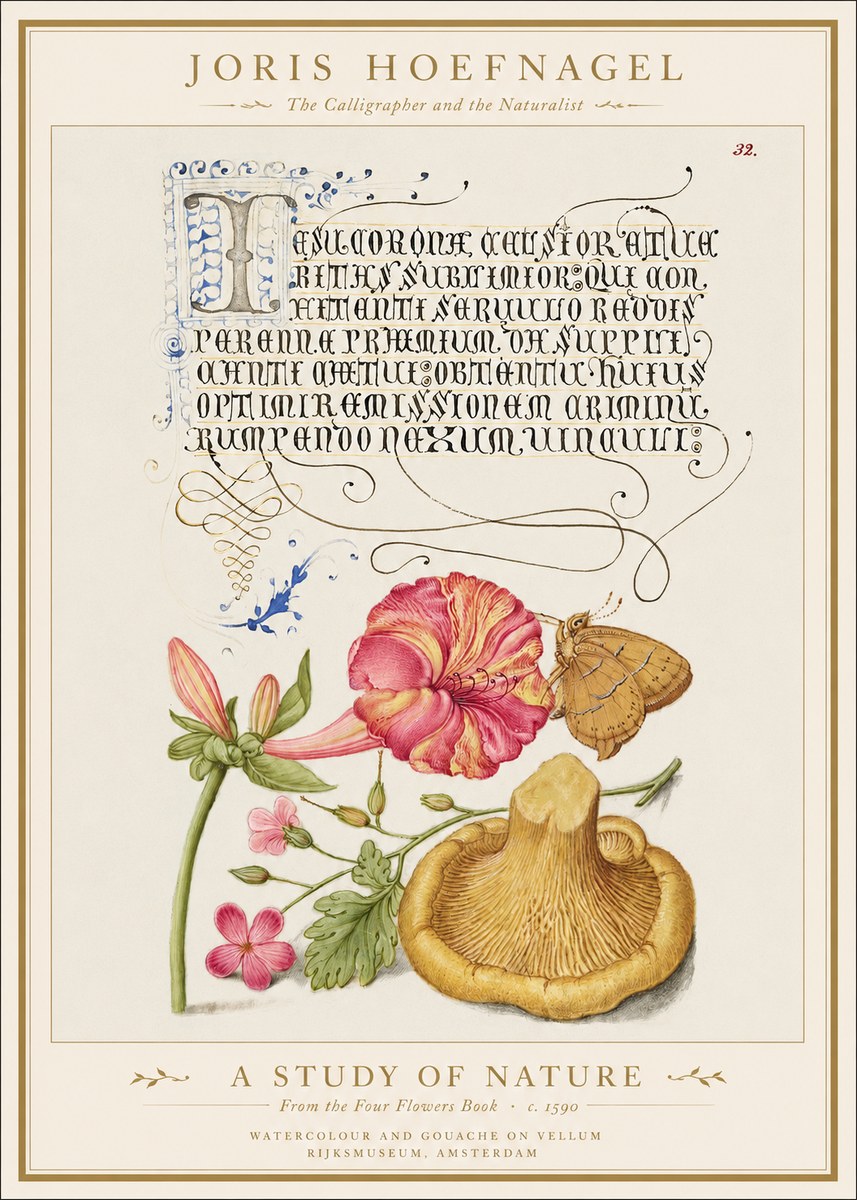 Joris Hoefnagel A Study of Nature II No1 - Plakat