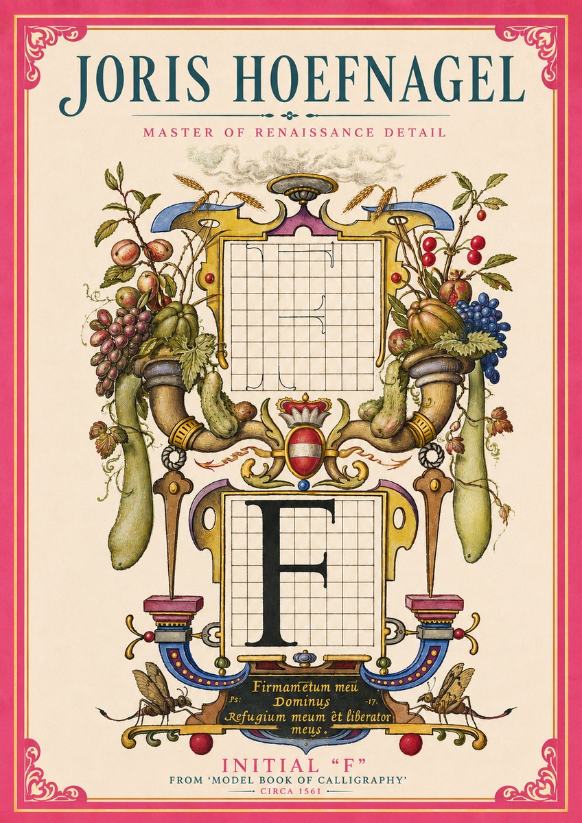 Joris Hoefnagel The Majesty of Nature No4 - Plakat