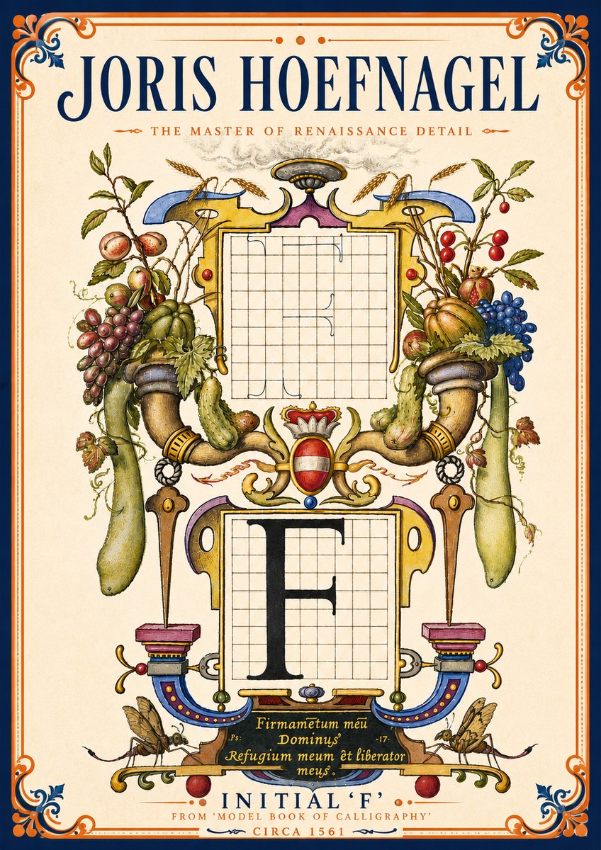 Joris Hoefnagel The Majesty of Nature No6 - Plakat