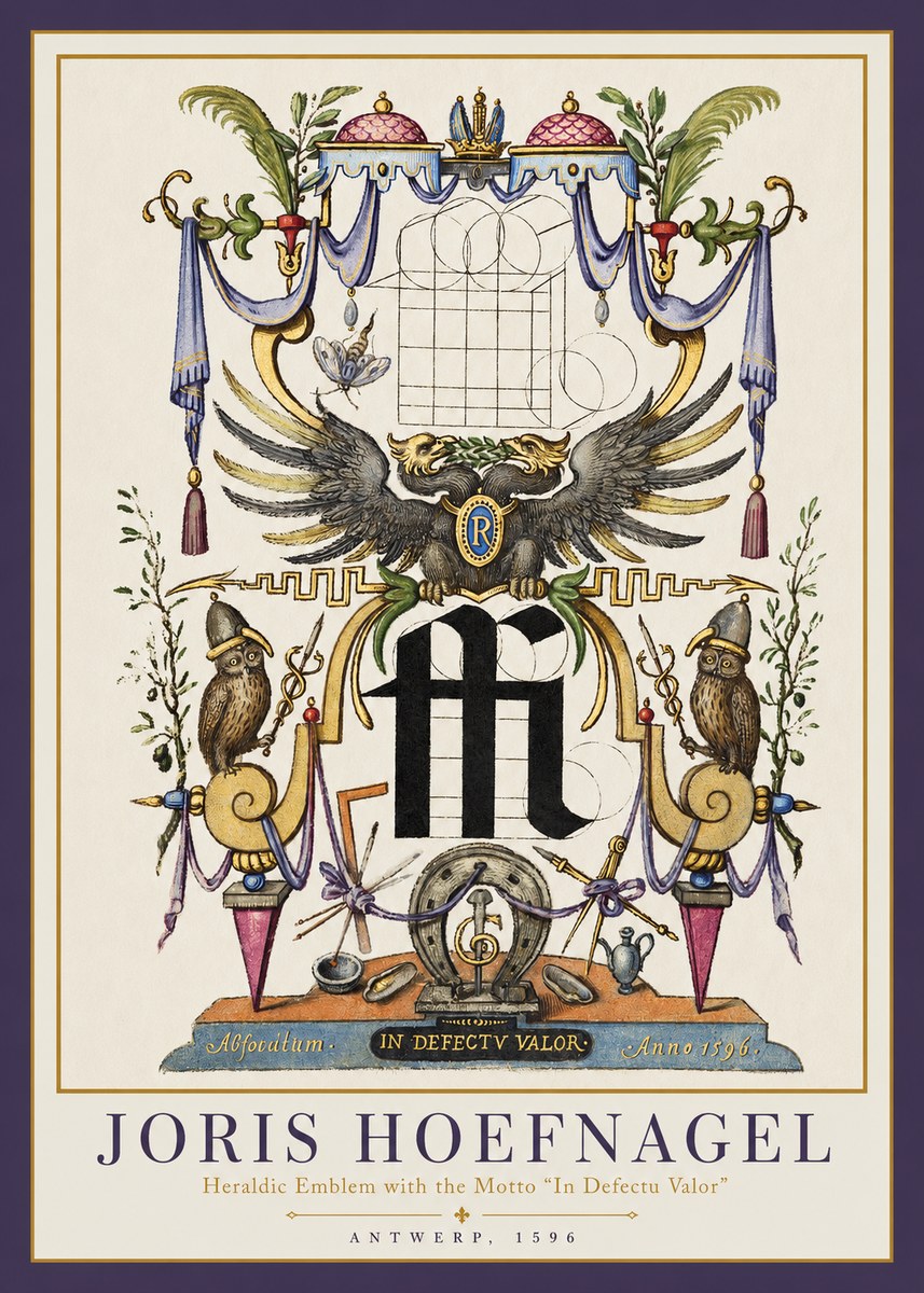 Joris Hoefnagel In Defect There Is Strength No2 - Plakat