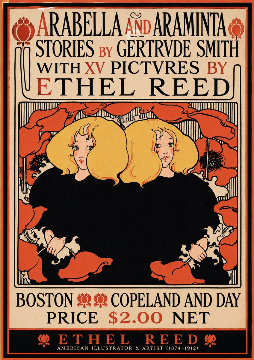 Ethel Reed Arabella and Araminta Stories No3 - Plakat