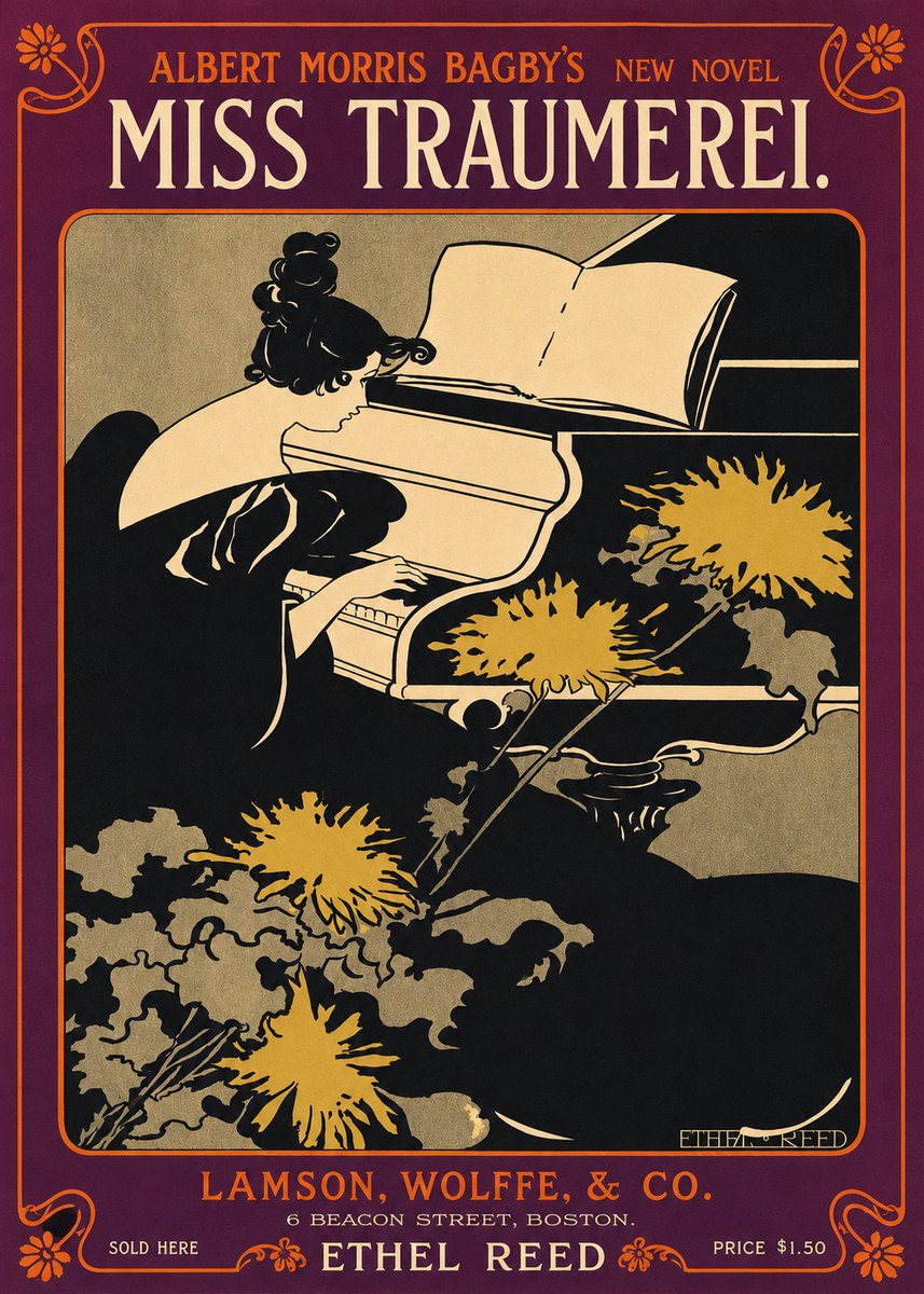 Ethel Reed Miss Traumerei. No2 - Plakat