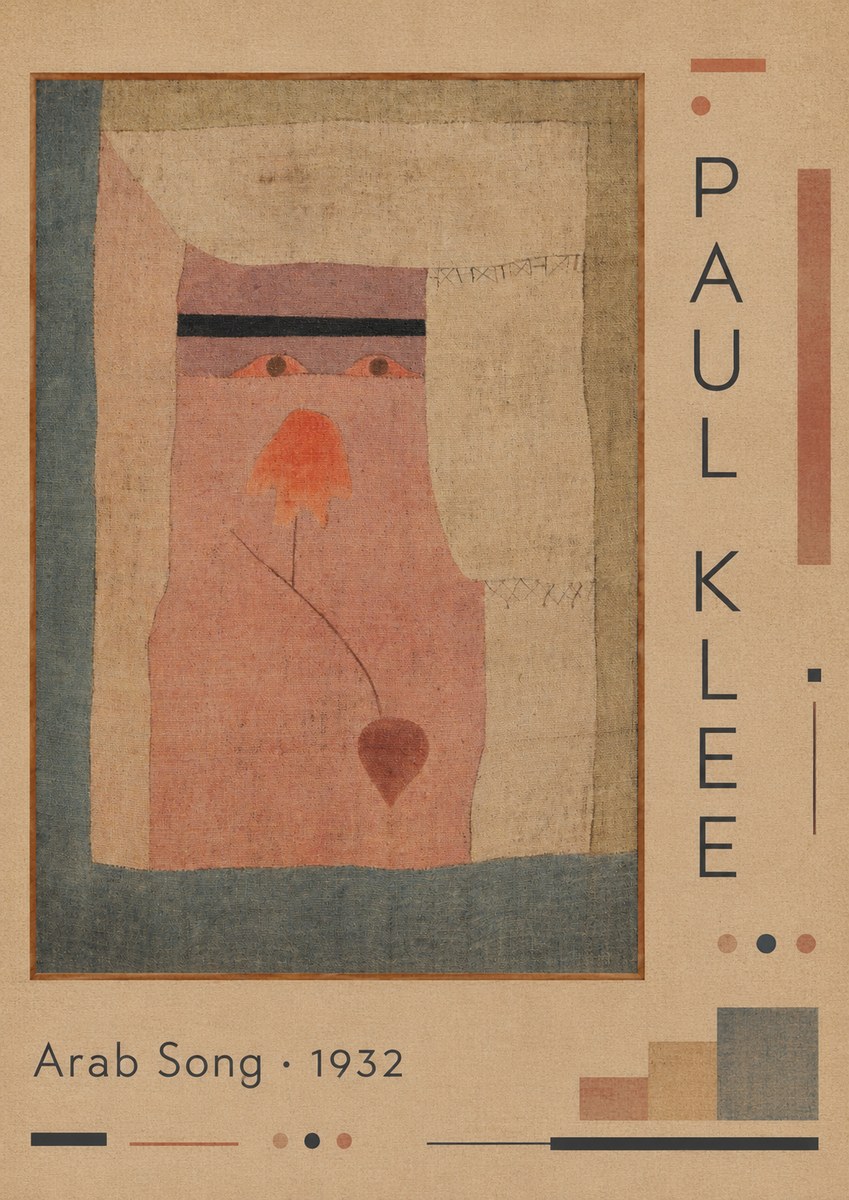 Paul Klee Arab Song No2 - Plakat