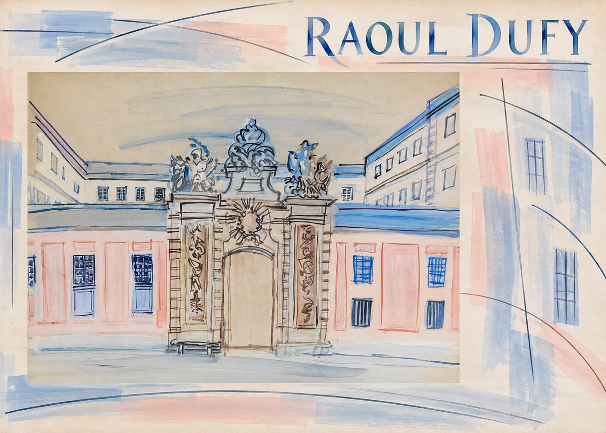 Raoul Dufy Versailles, the Grand Trianon No4 - Plakat