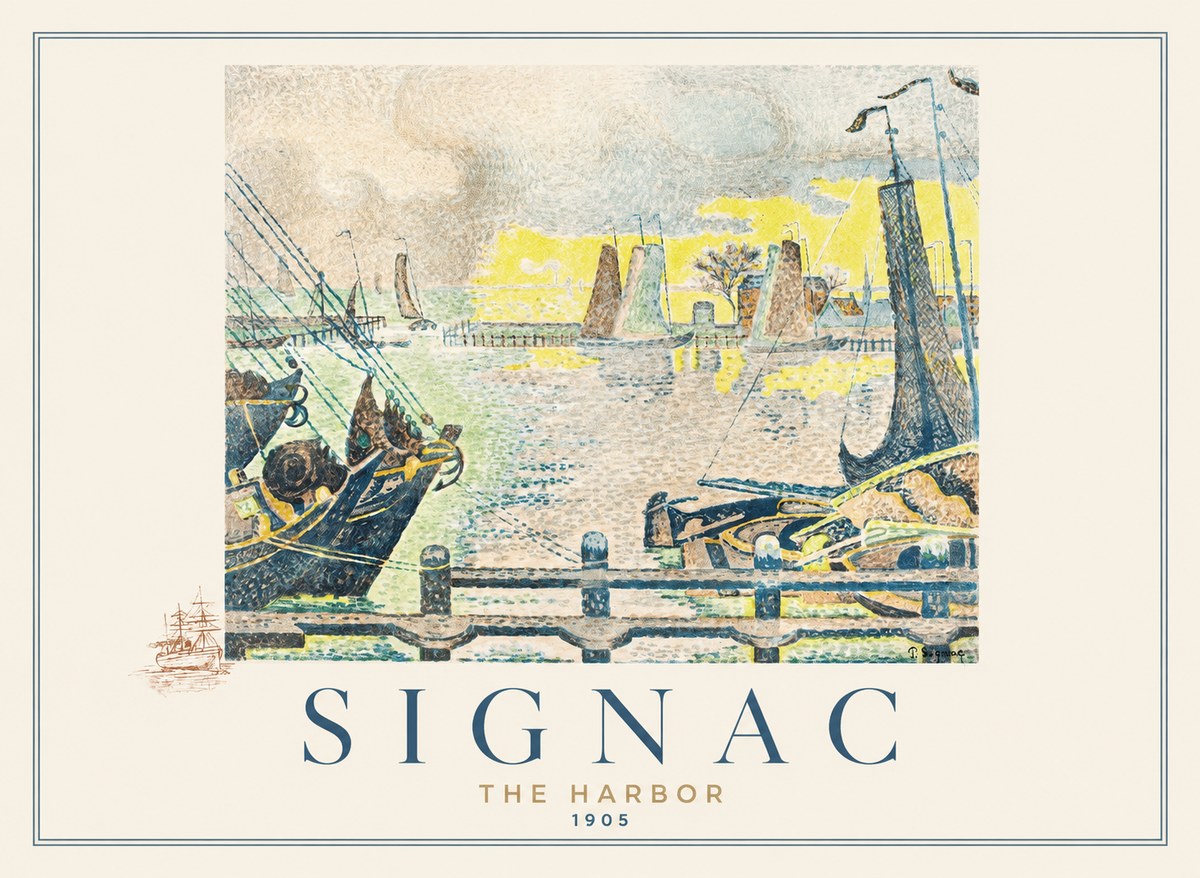 Signac The Harbor III No1 - Plakat