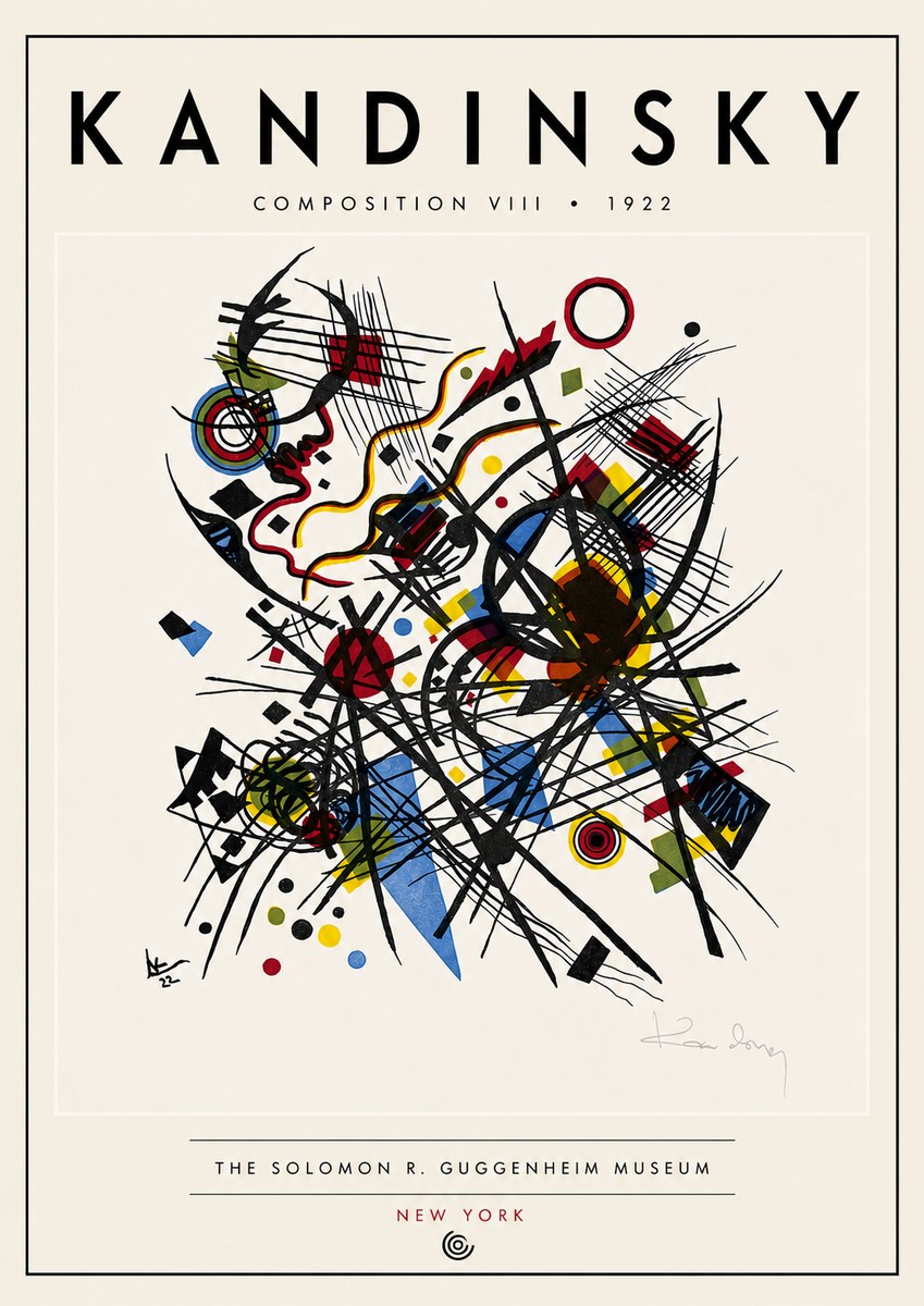 Kandinsky Composition Viii No6 - Plakat