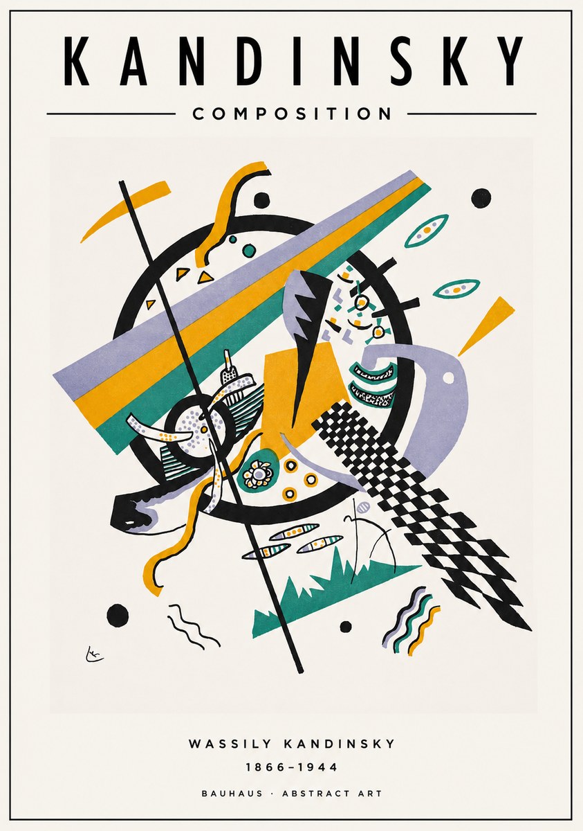 Kandinsky Composition III No1 - Plakat