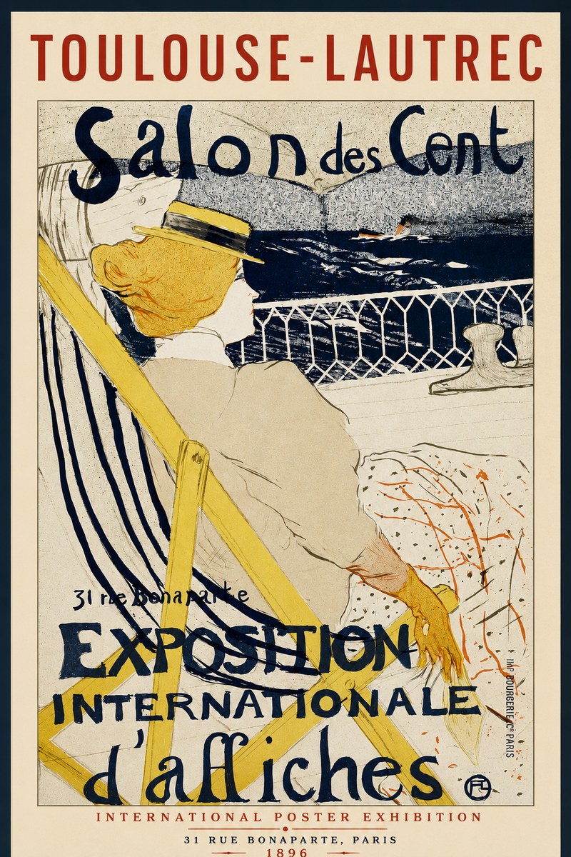 Toulouse-Lautrec Salon Des Cent No2 - Plakat