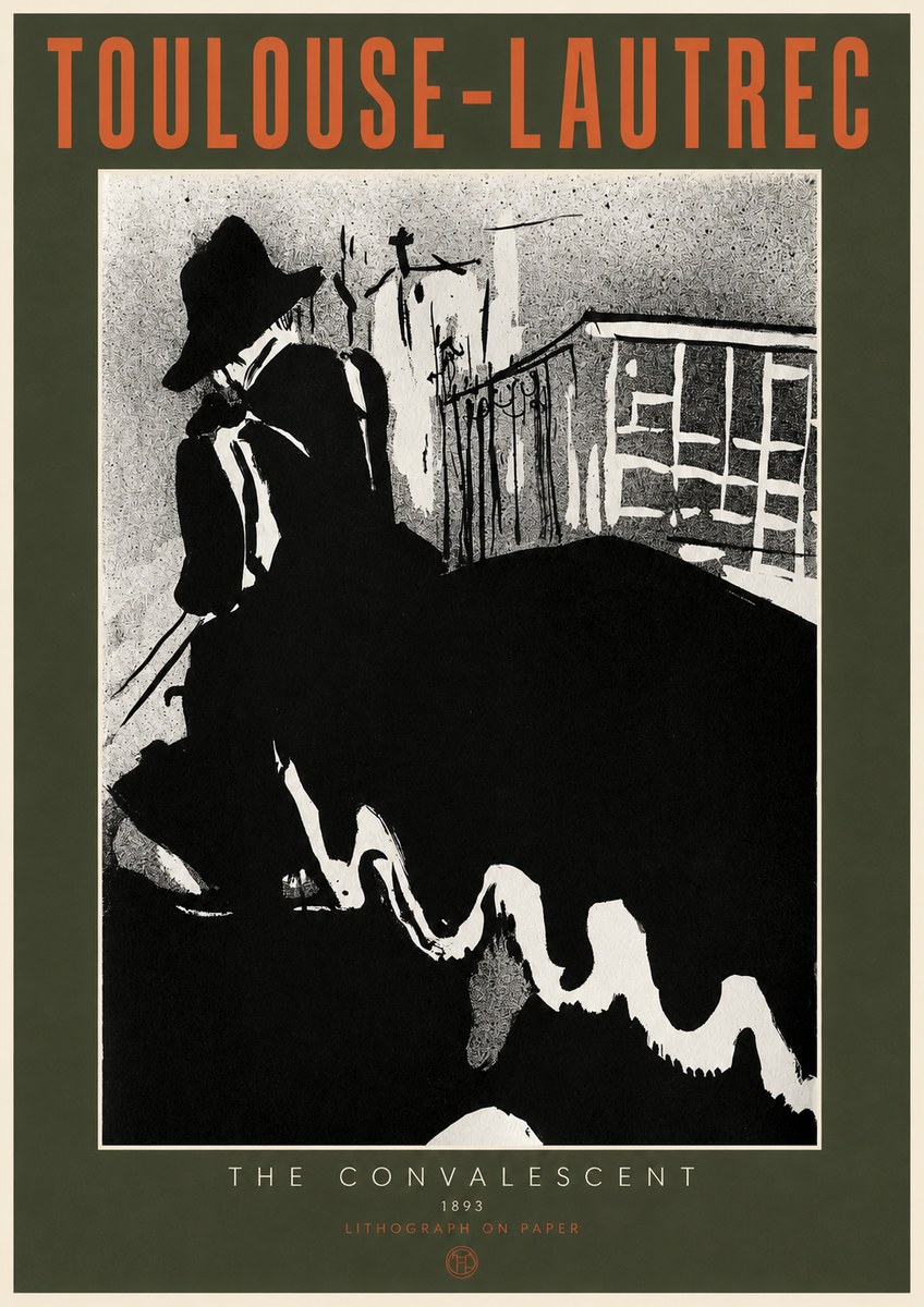 Toulouse-Lautrec The Convalescent No2 - Plakat