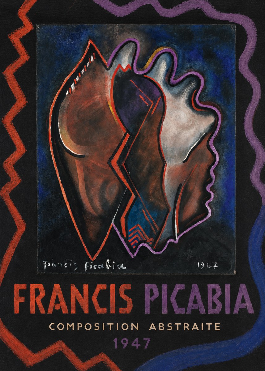 Francis Picabia Composition Abstraite No4 - Plakat