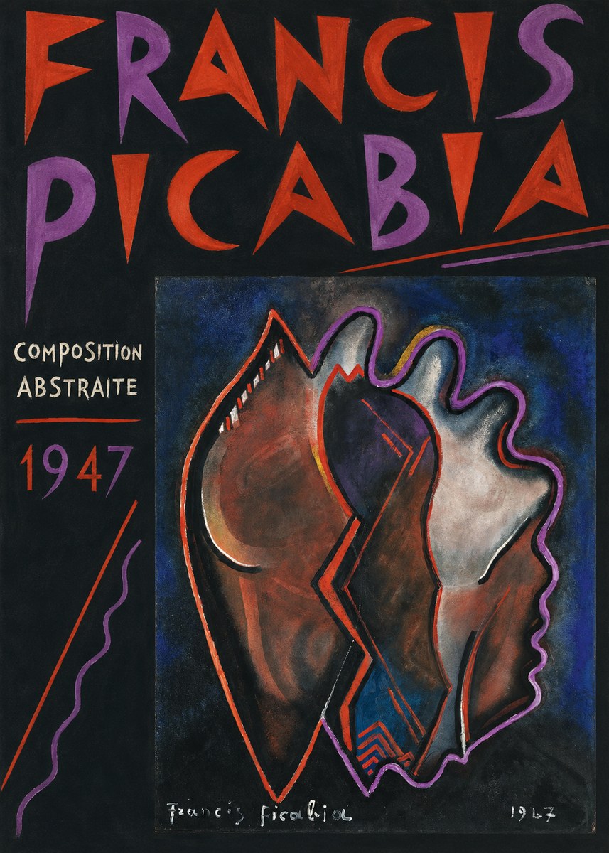 Francis Picabia Composition Abstraite No6 - Plakat