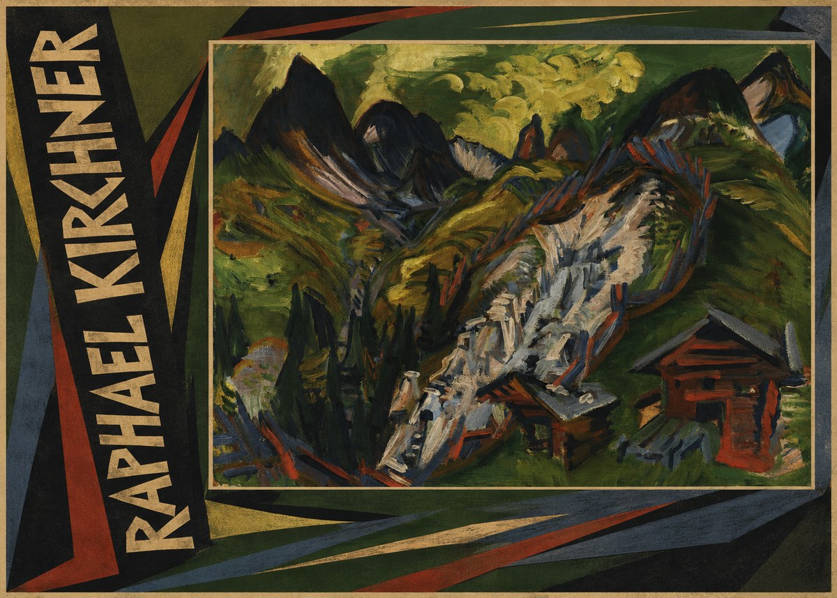 Raphael Kirchner Mountain Landscape I No3 - Plakat