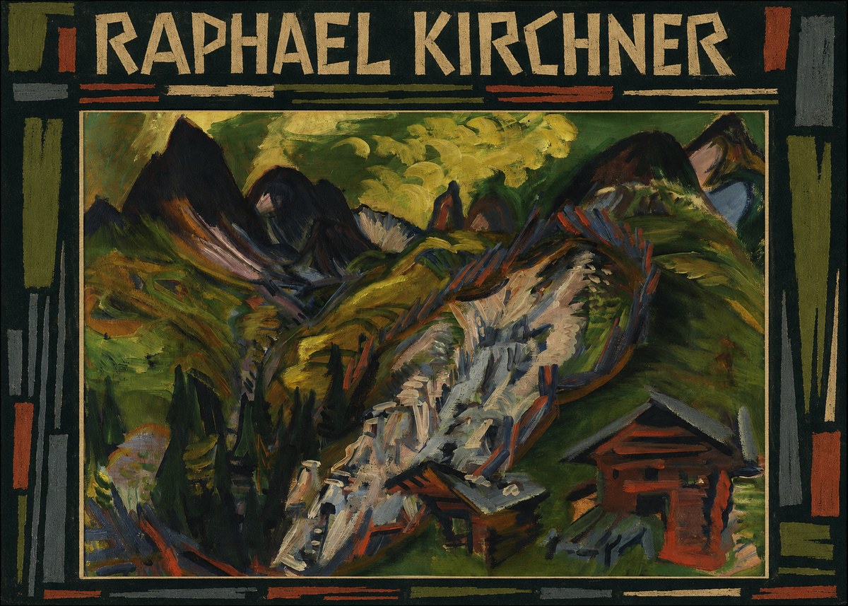 Raphael Kirchner Mountain Landscape I No4 - Plakat