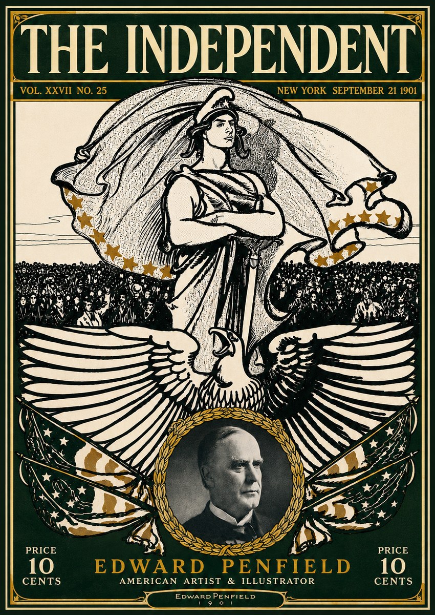 Edward Penfield The Independent No4 - Plakat