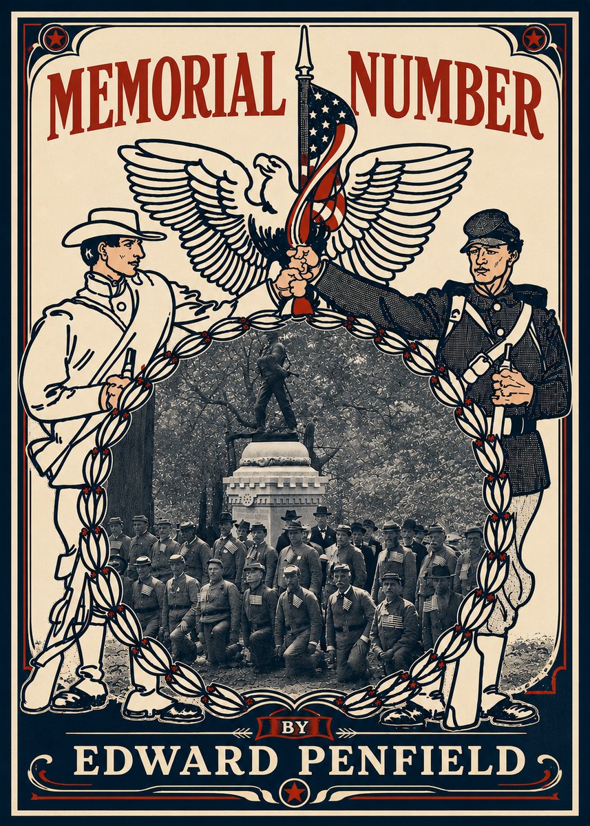 Edward Penfield Memorial Number No6 - Plakat