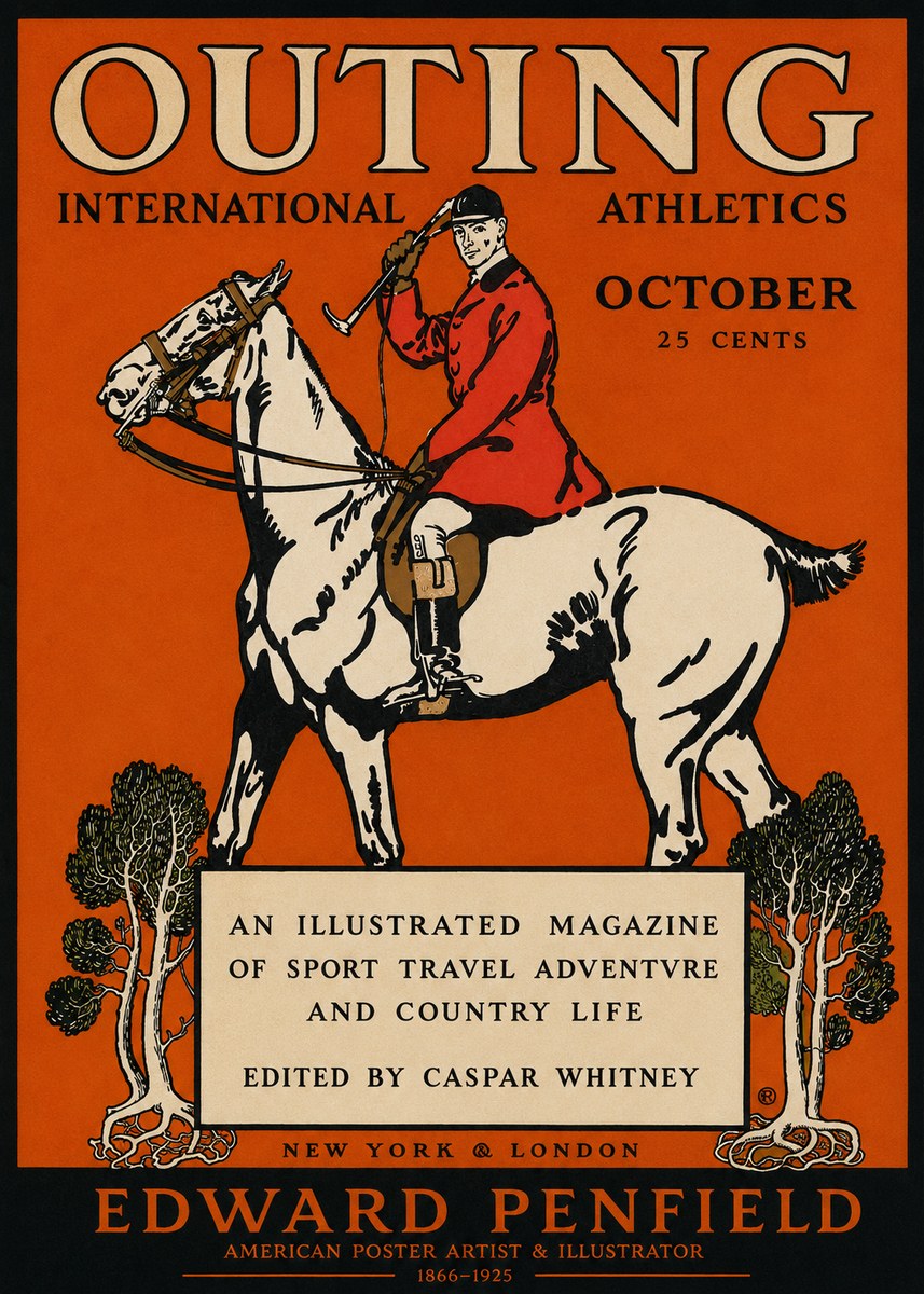 Edward Penfield Outing No2 - Plakat