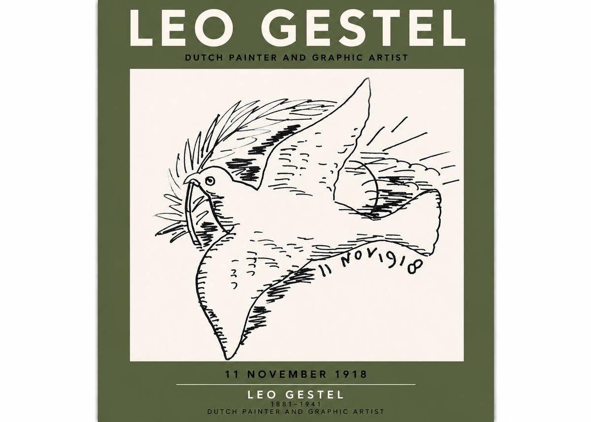 Leo Gestel 11 November 1918 No5 - Plakat