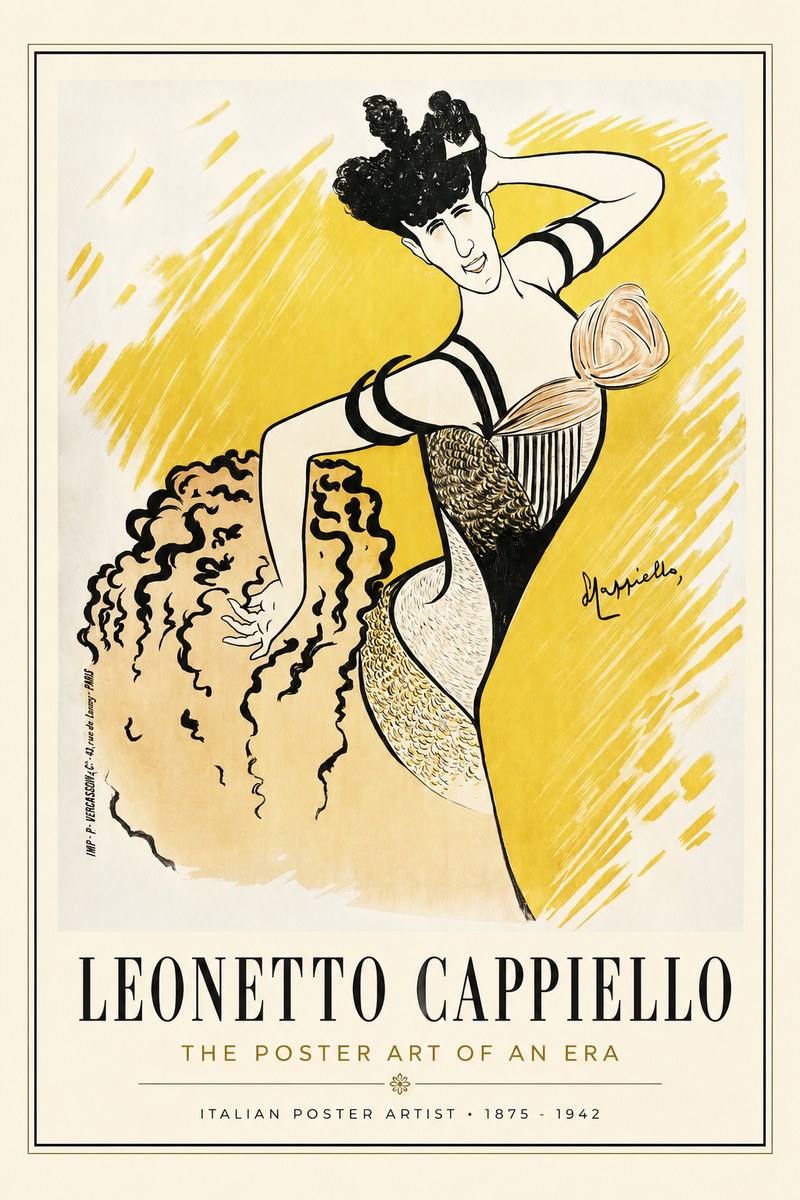 Leonetto Cappiello The Dancer No2 - Plakat