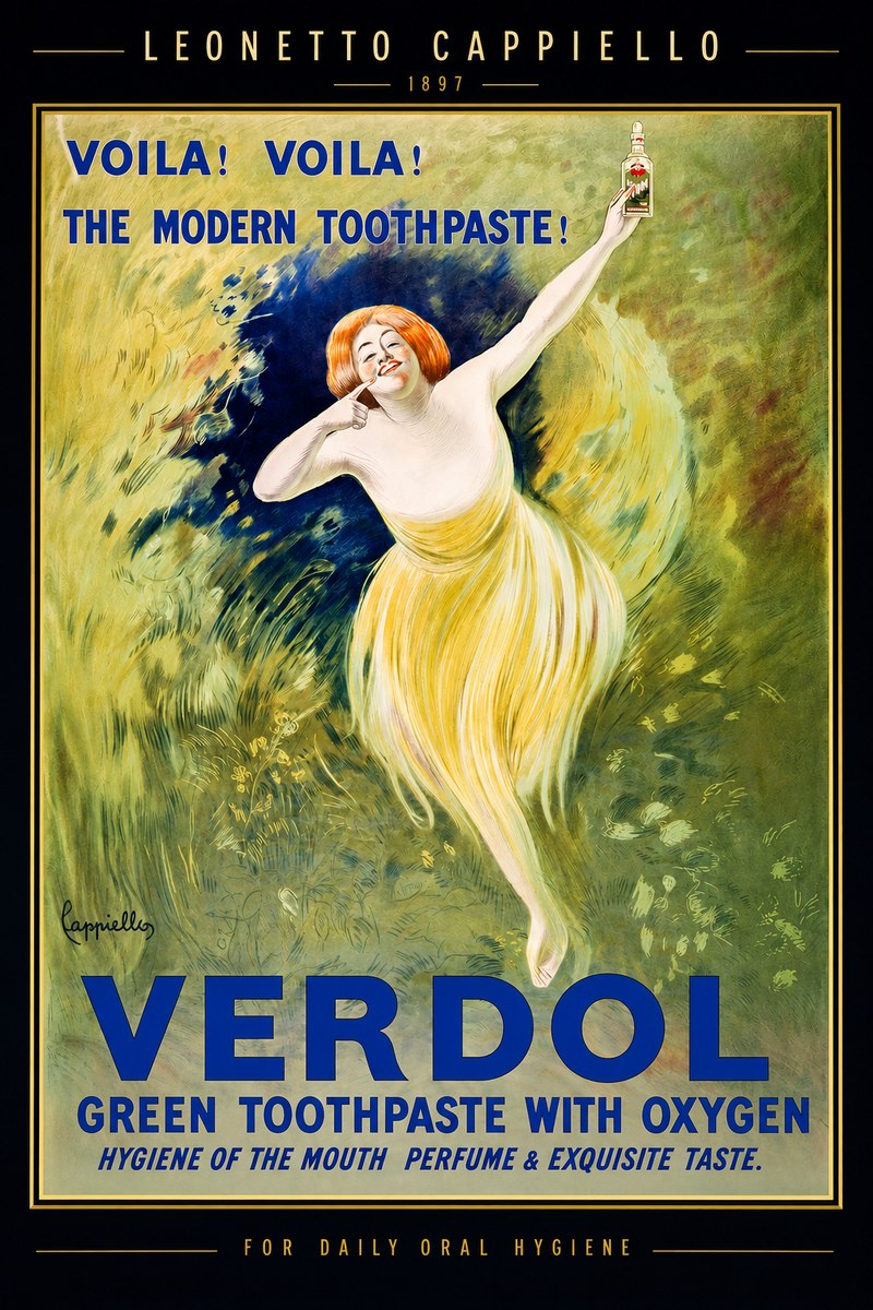 Leonetto Cappiello Verdol No2 - Plakat