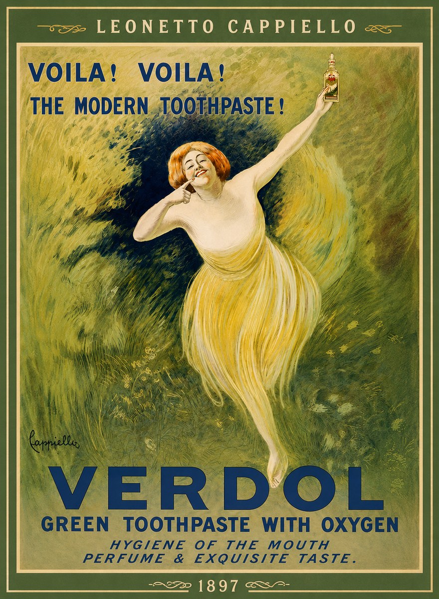 Leonetto Cappiello Verdol No5 - Plakat