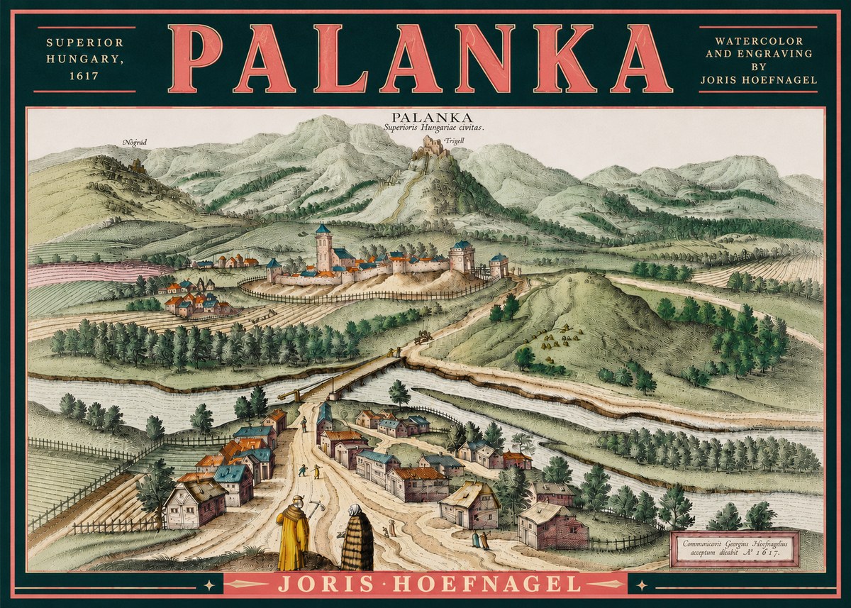 Joris Hoefnagel Palanka, Superior Hungary No4 - Plakat