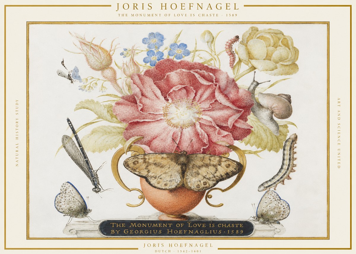 Joris Hoefnagel Monument of Love No3 - Plakat