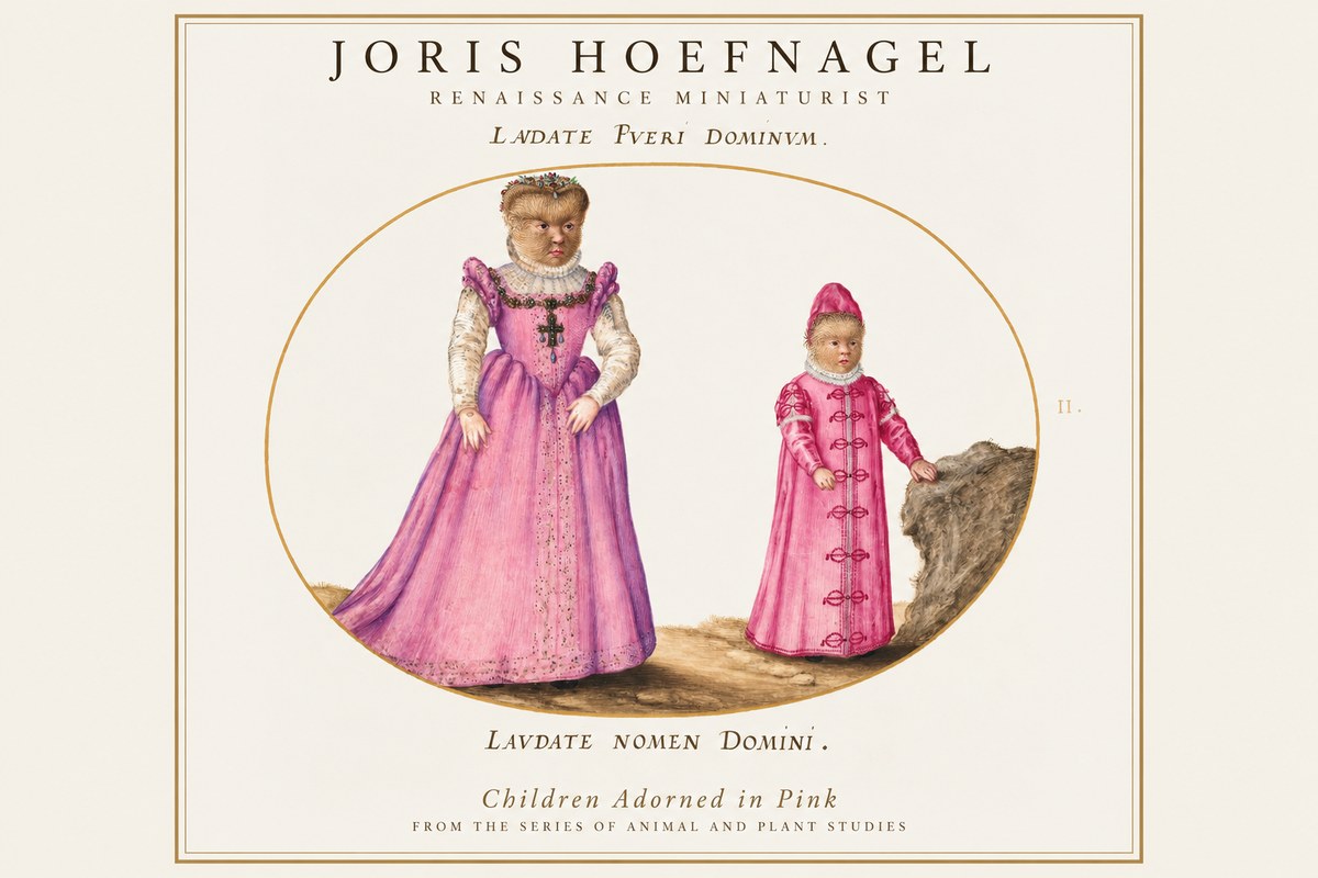 Joris Hoefnagel Laudate Pueri Dominum No2 - Plakat