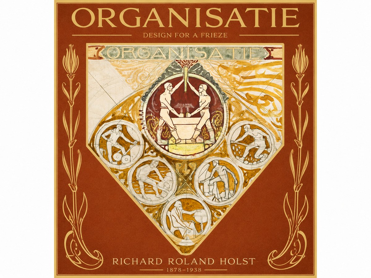 Richard Roland Holst Organisatie No2 - Plakat