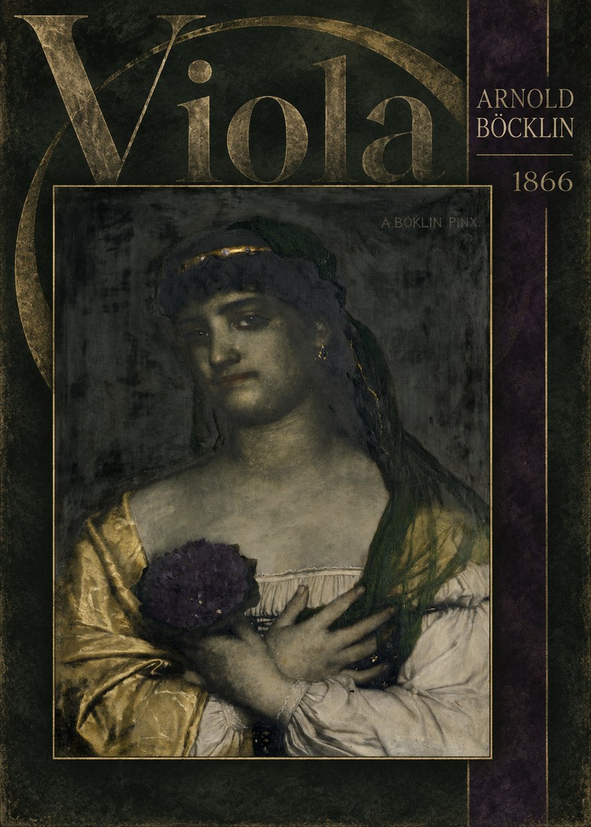 Arnold Böcklin Viola No6 - Plakat
