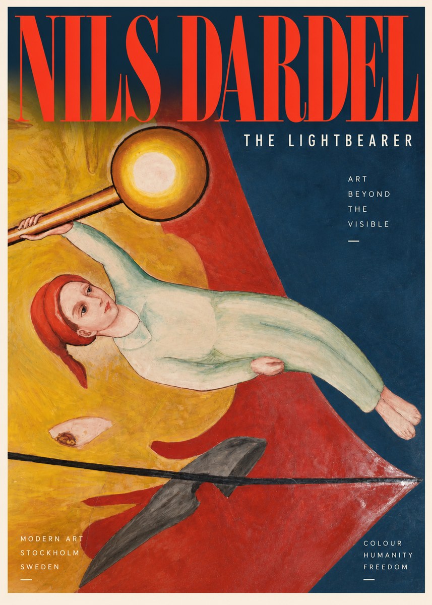Nils Dardel The Lightbearer No2 - Plakat