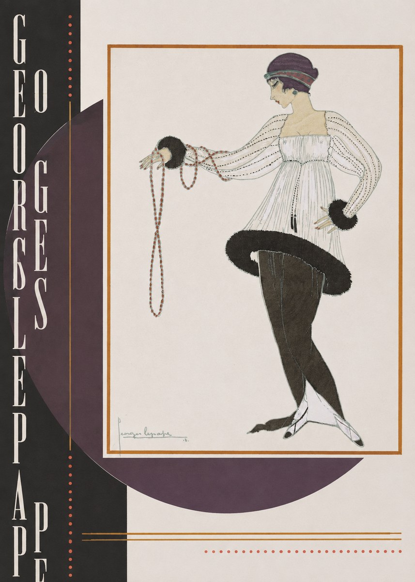 Georges Lepape Georges Lepape No6 - Plakat