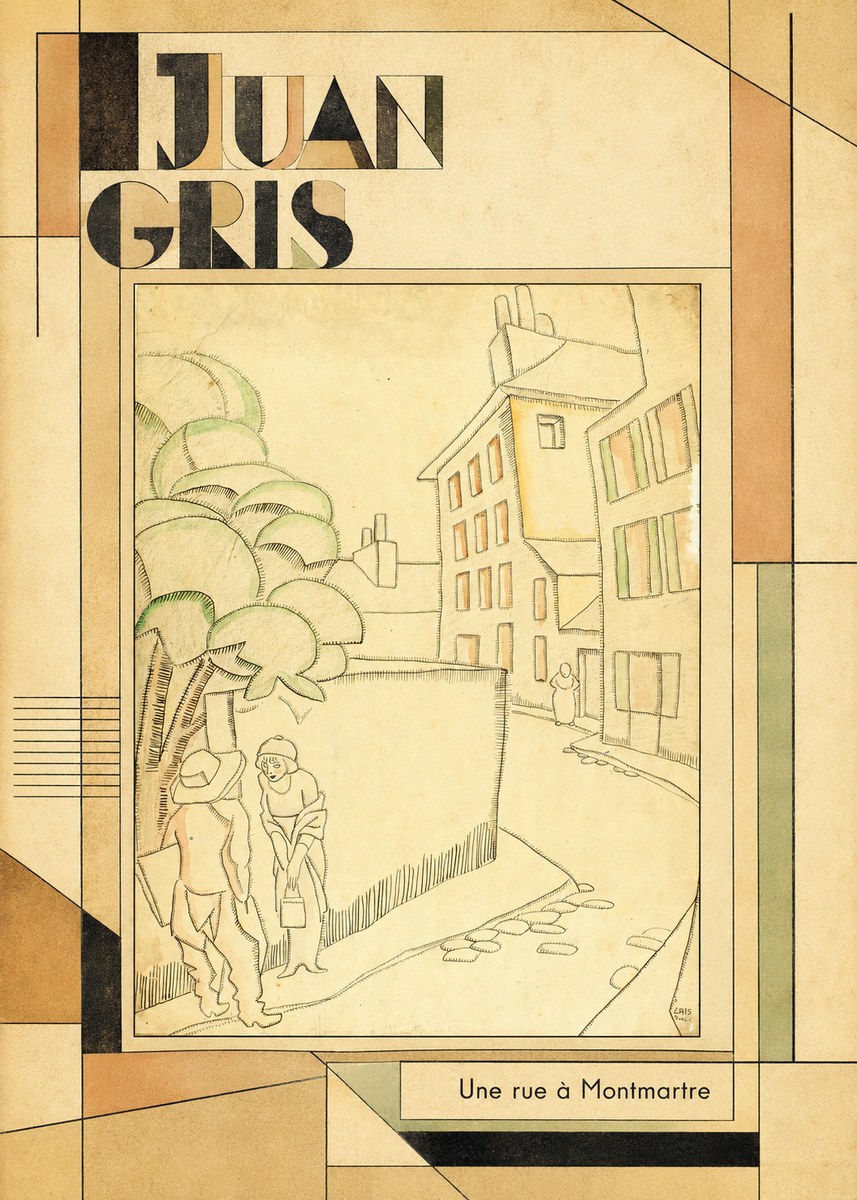 Juan Gris Une Rue À Montmartre No2 - Plakat
