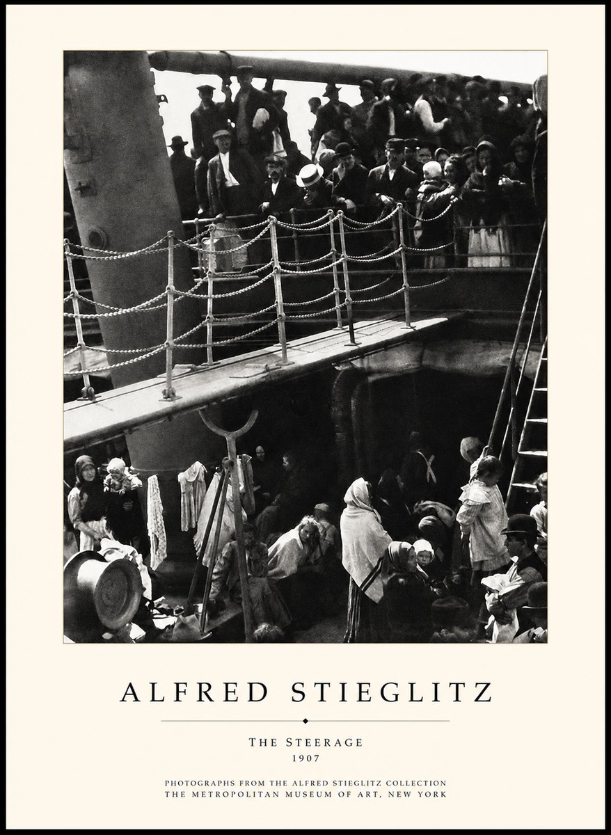 Alfred Stieglitz The Steerage – 1907 No5 - Plakat