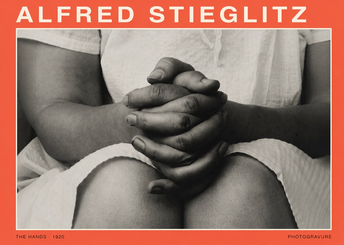 Alfred Stieglitz The Hands No2 - Plakat
