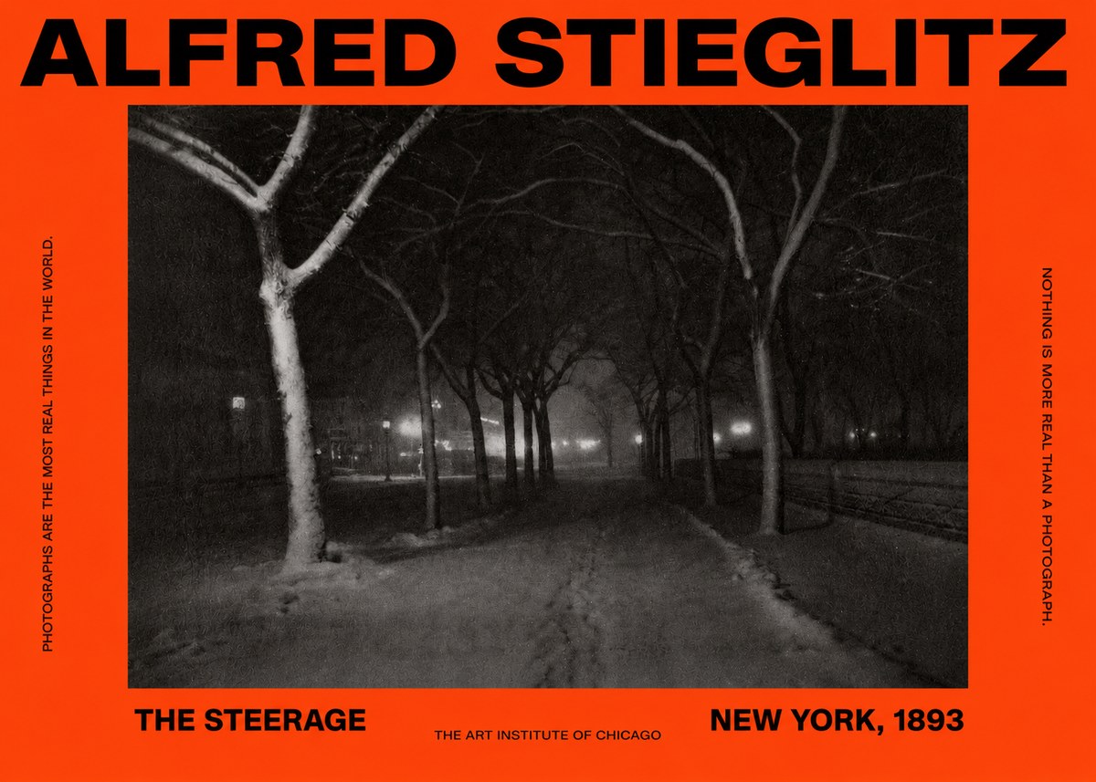 Alfred Stieglitz Winter—fifth Avenue, New York No5 - Plakat