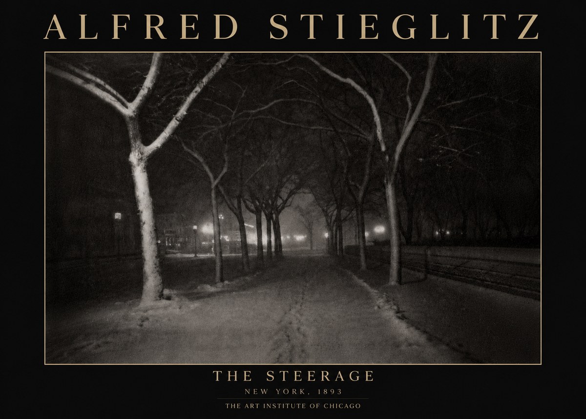 Alfred Stieglitz Winter—fifth Avenue, New York No6 - Plakat