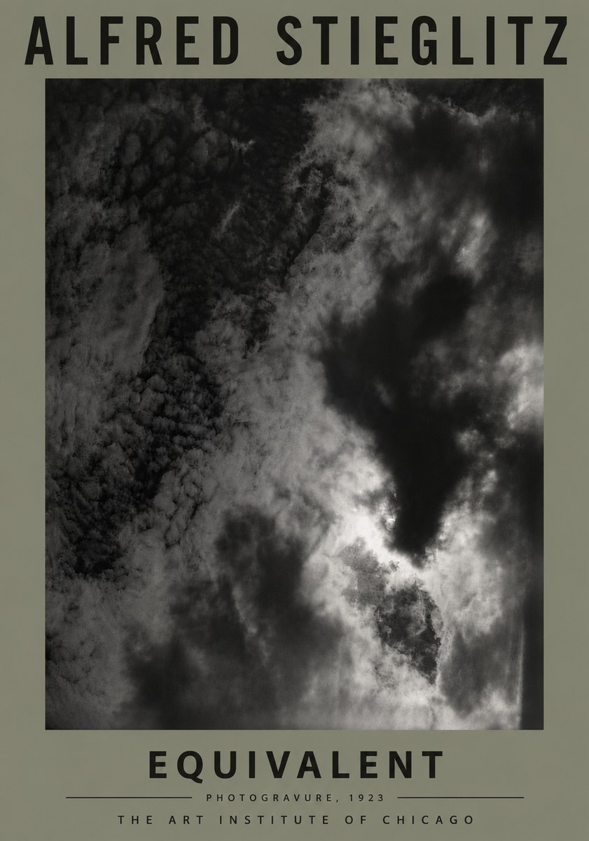 Alfred Stieglitz Equivalent V No6 - Plakat