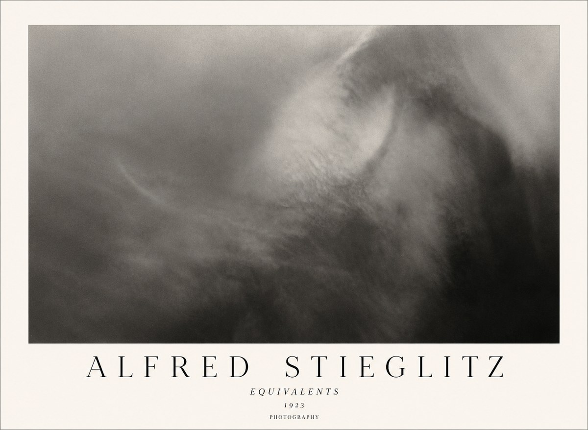 Alfred Stieglitz Equivalents III No1 - Plakat