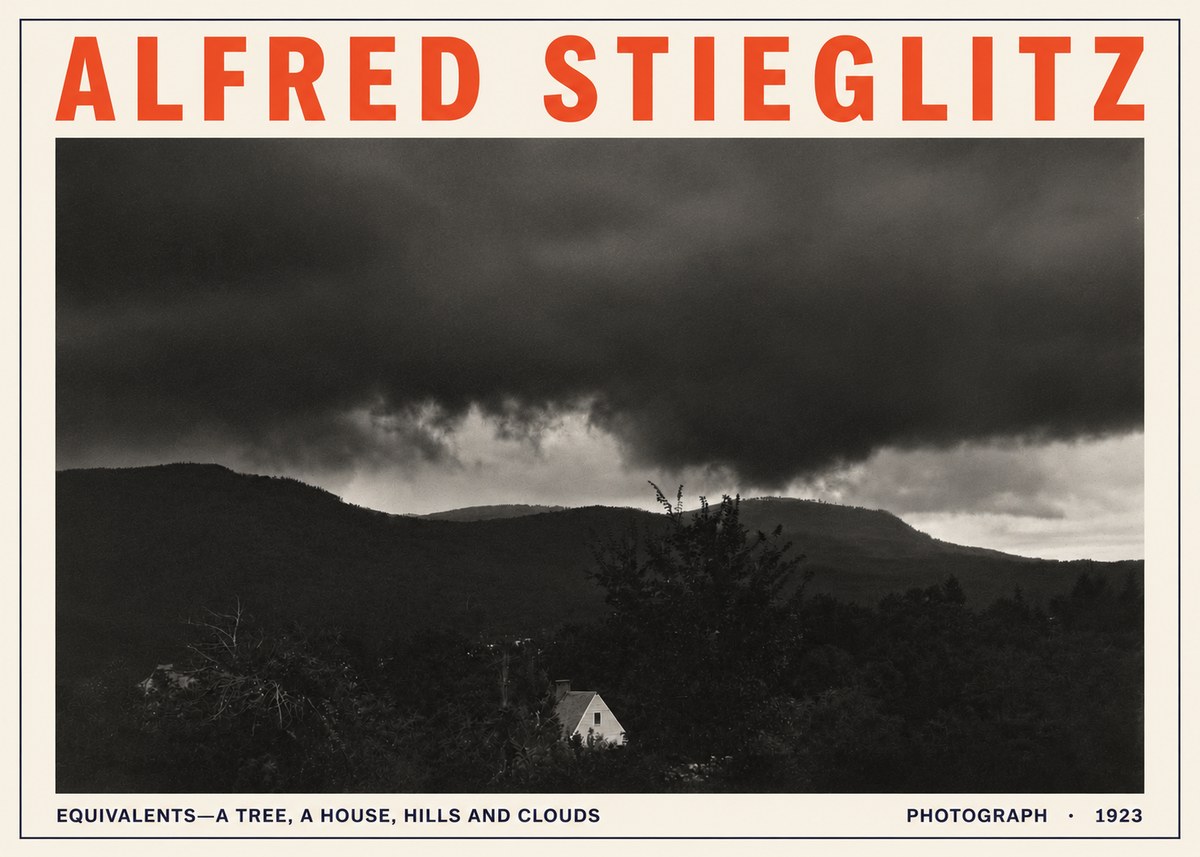 Alfred Stieglitz Equivalent VI No6 - Plakat