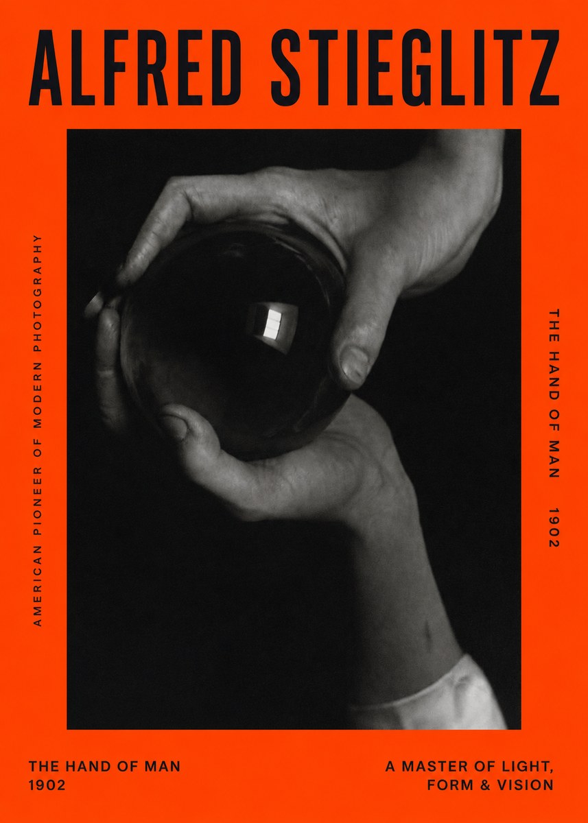 Alfred Stieglitz The Hand of Man II No2 - Plakat