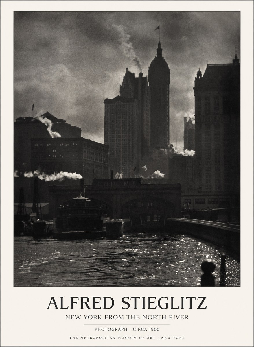 Alfred Stieglitz The City. New York No4 - Plakat