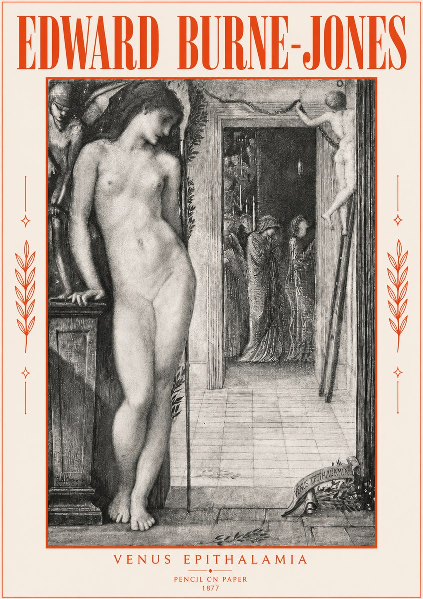 Edward Burne-Jones Venus Epithalamia No5 - Plakat