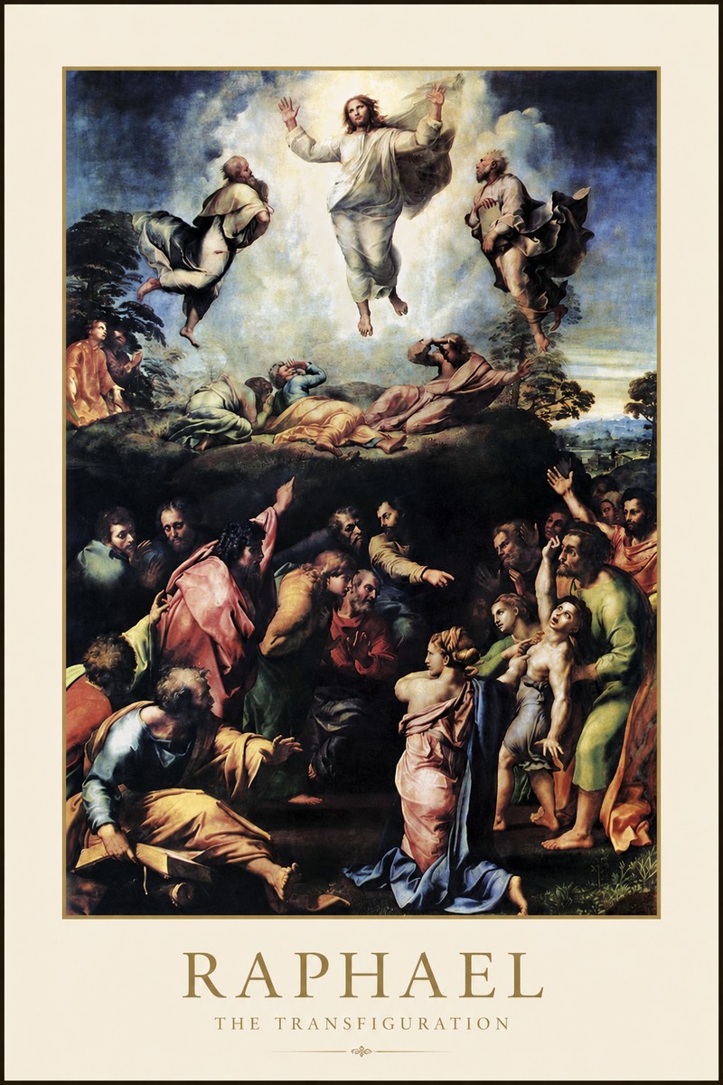 Raphael The Transfiguration No1 - Plakat