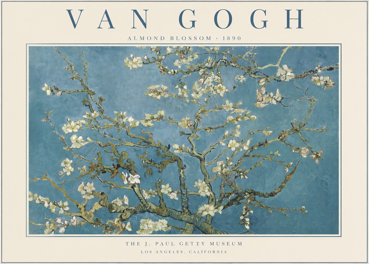 Van Gogh Almond Blossom No4 - Plakat