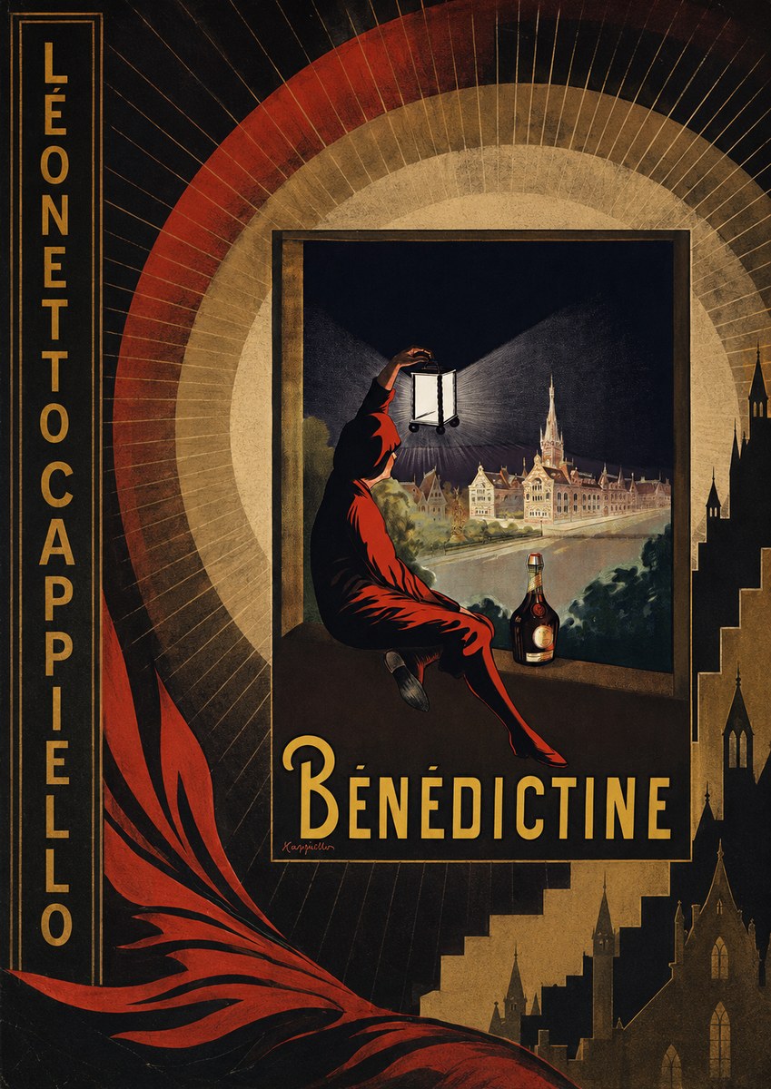 Leonetto Cappiello Bénédictine No6 - Plakat