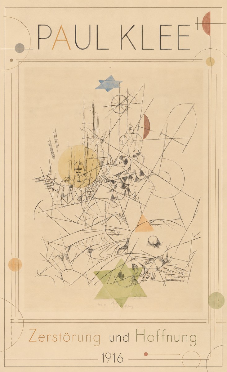 Paul Klee Zerstörung Und Hoffnung I No1 - Plakat