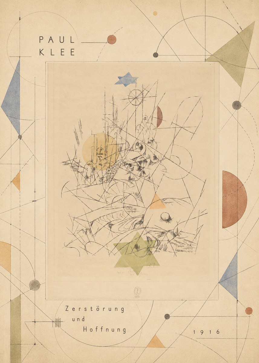 Paul Klee Zerstörung Und Hoffnung I No5 - Plakat
