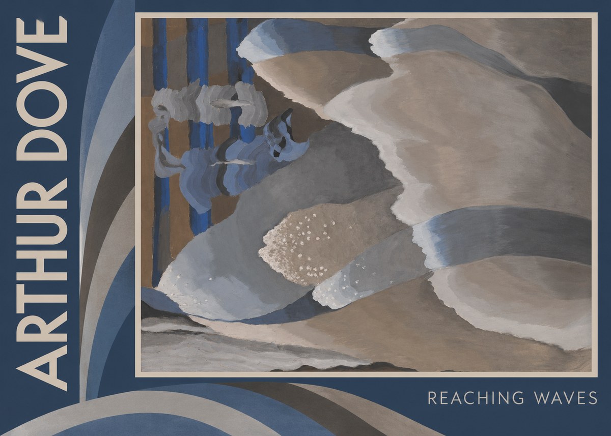 Arthur Dove Reaching Waves No2 - Plakat
