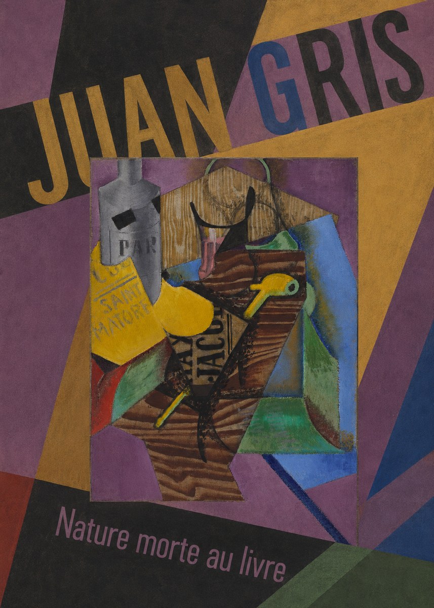 Juan Gris Nature Morte Au Livre No4 - Plakat