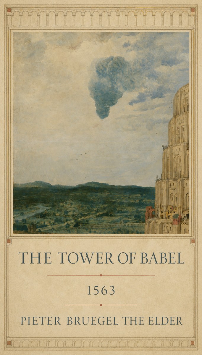 Pieter Bruegel The Tower of Babel VIII No1 - Plakat